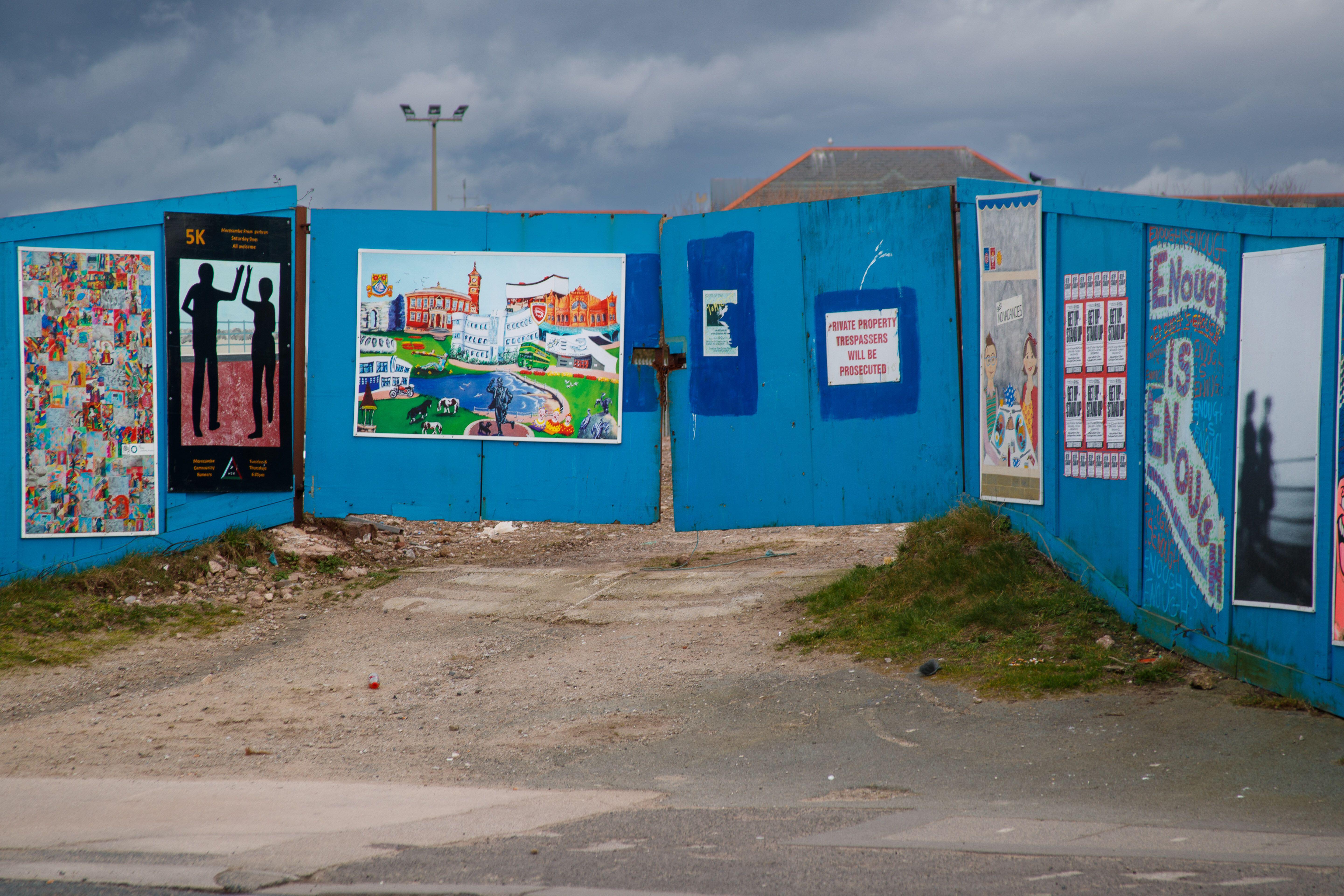 The derelict site has been unused for more than 20 years since it closed