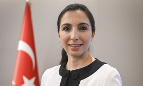 Newly appointed Central Bank Governor Hafize Gaye Erkan officially takes office in Ankara, Turkiye on June 9, 2023.