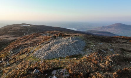 The Slieve Gullion passage tomb.