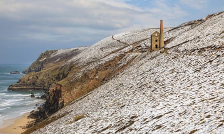 Towanroath Pump Engine House at Wheal Coates.