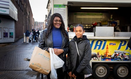 Bev and Aniya, 10 in Luton