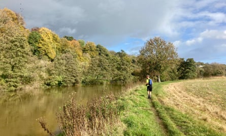 Glorious mud: the surroundings were picture-postcard beautiful, but the conditions underfoot less than ideal.