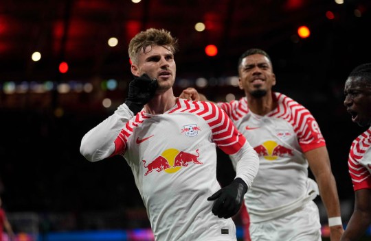 RB Leipzig striker Timo Werner