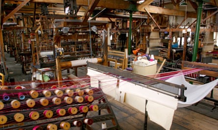 Inside the Silk Museum.