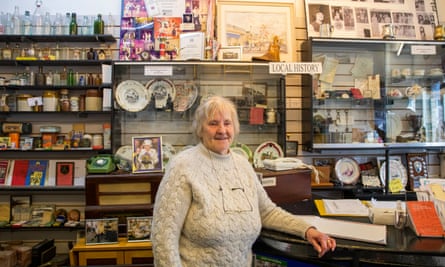 Christine Kidger at the town’s heritage centre.