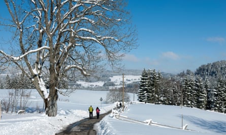 Walkers in Hinterzarten.