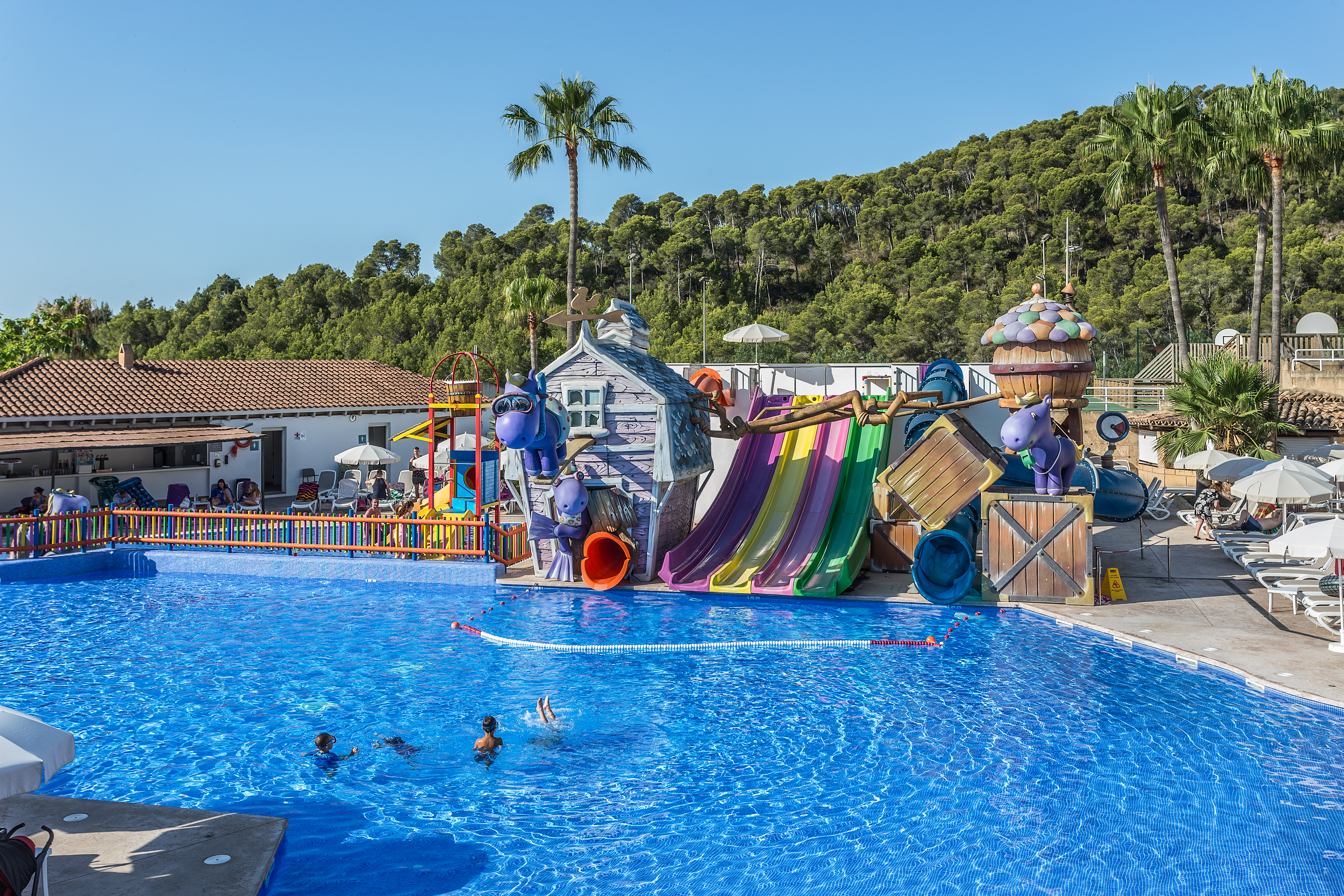 Fergus Club Europa's splash pool will provide young children with hours of fun in Majorca