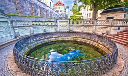 Source of the Danube in Donaueschingen.