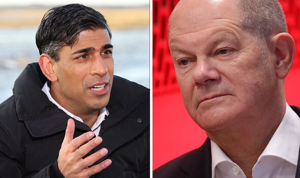 Rishi Sunak Olaf Scholz