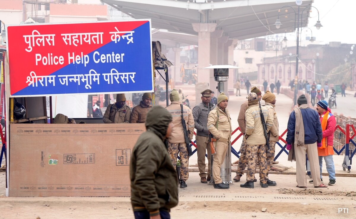 How UP Cops Are Using Tech To Ensure Security In During Ram Temple Event