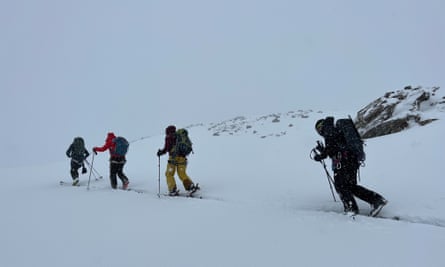 Ski touring, Switzerland Simon Akam