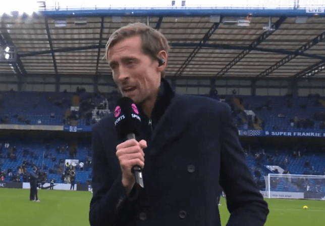 Peter Crouch is impressed with Chelsea's new goalkeeper Djordje Petrovic