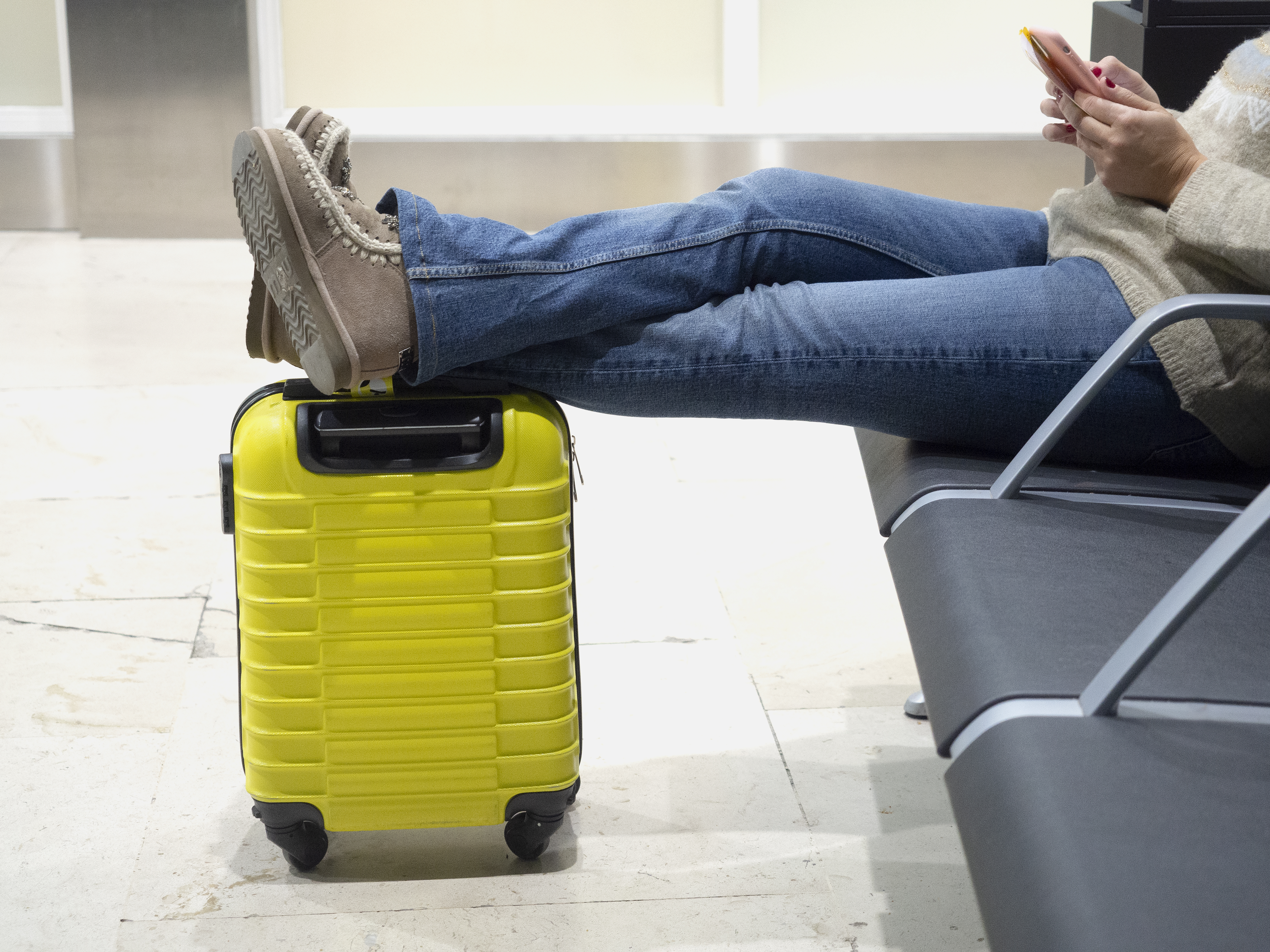 Many travellers dread queues and delays at the airport