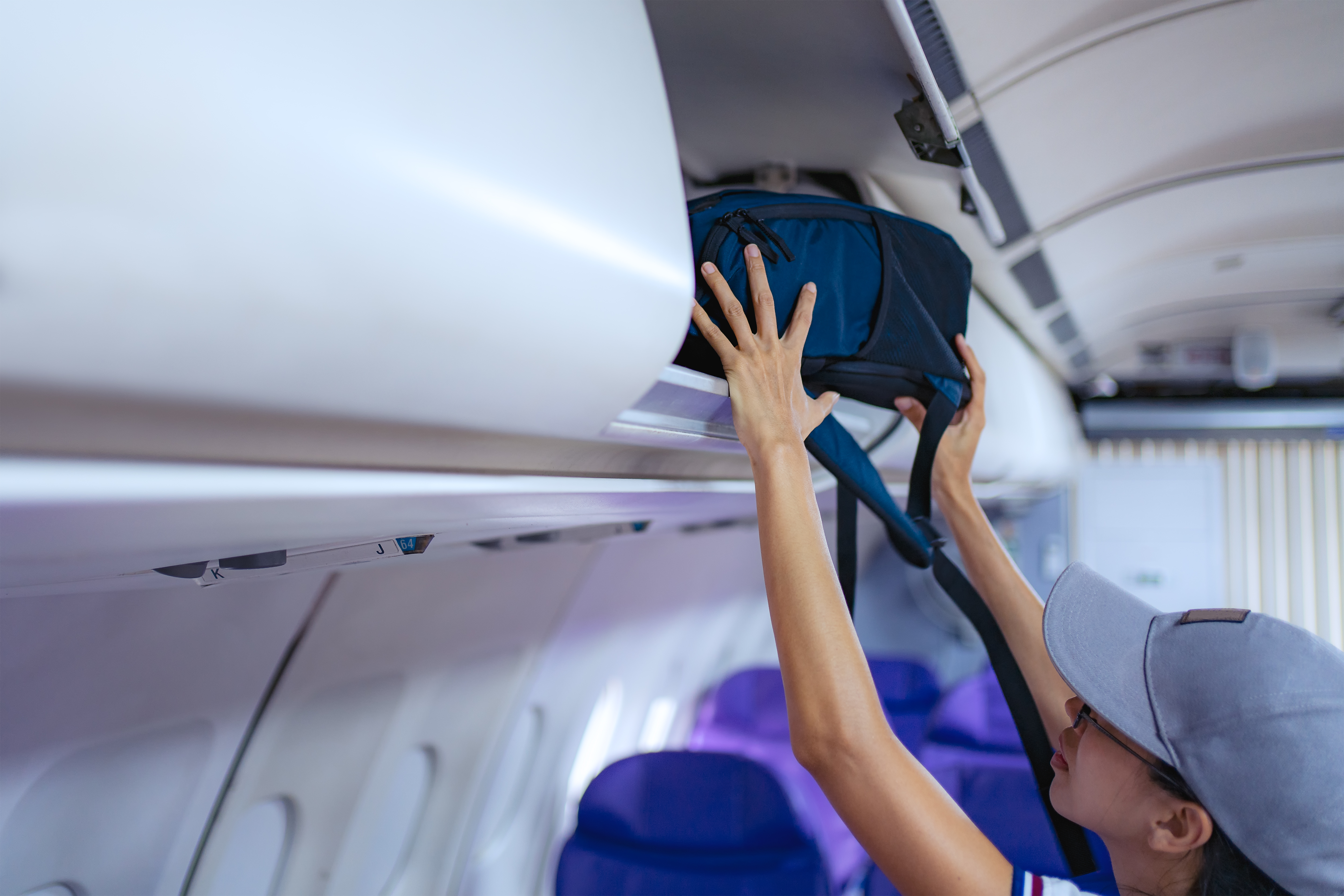 Airlines have restrictions on the weight and size of any hand luggage and these can vary between each one (stock image)