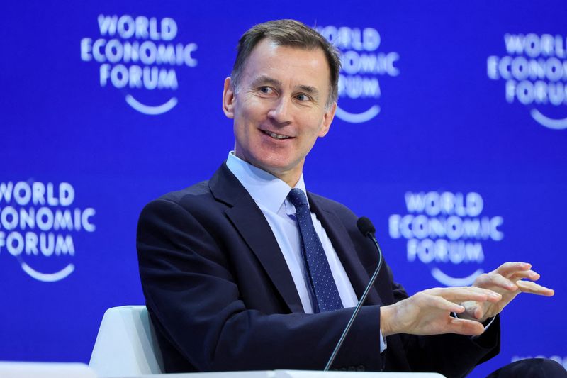 UK's Hunt hints again at pre-election tax cuts in March budget