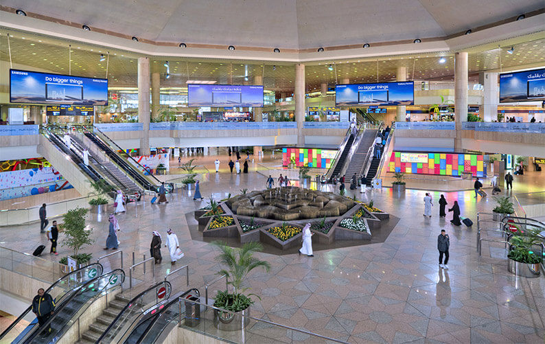 The airport in Saudi Arabia is eight times the size of the city of Paris