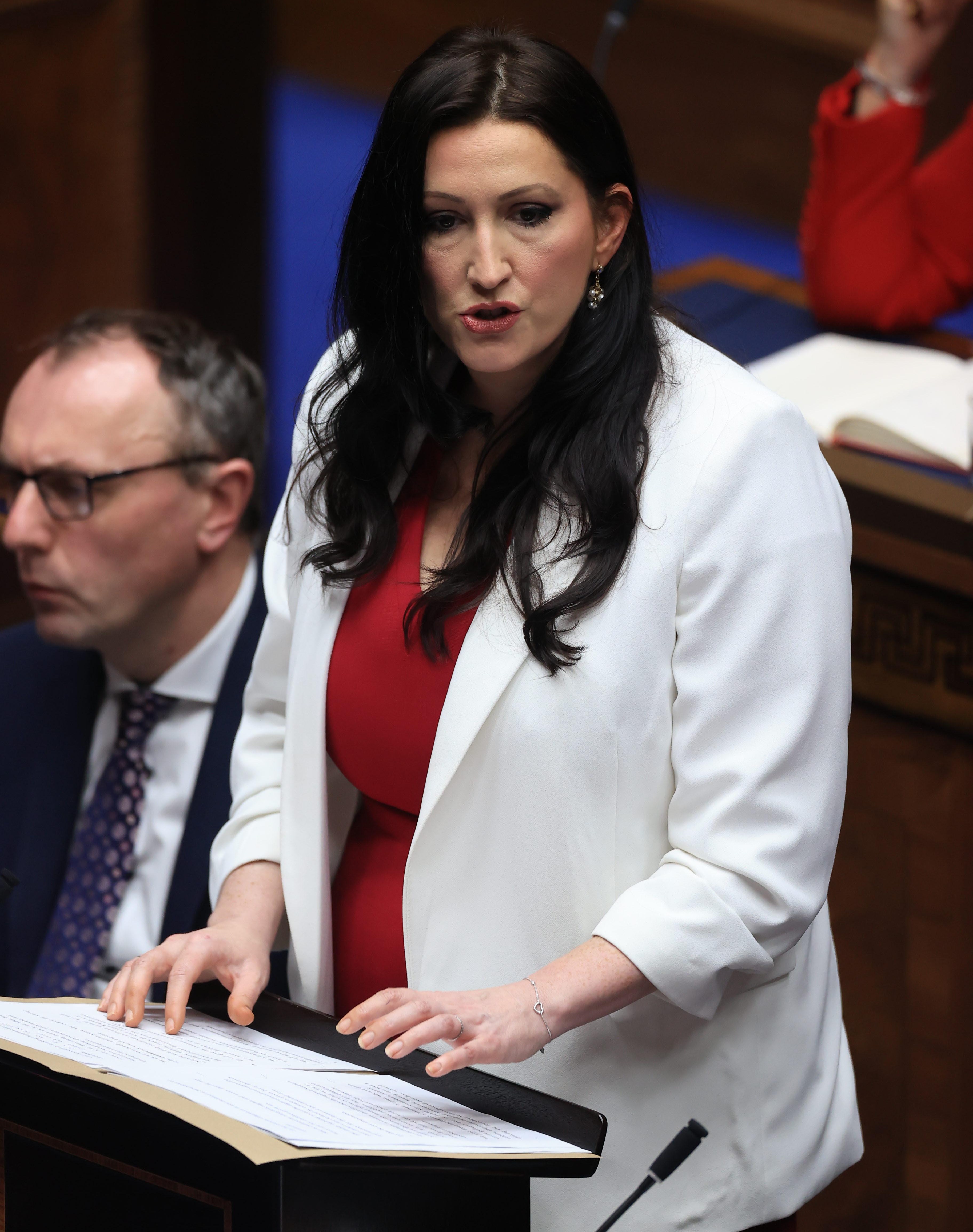 The DUP's Emma Little-Pengelly is the new Deputy First Minister