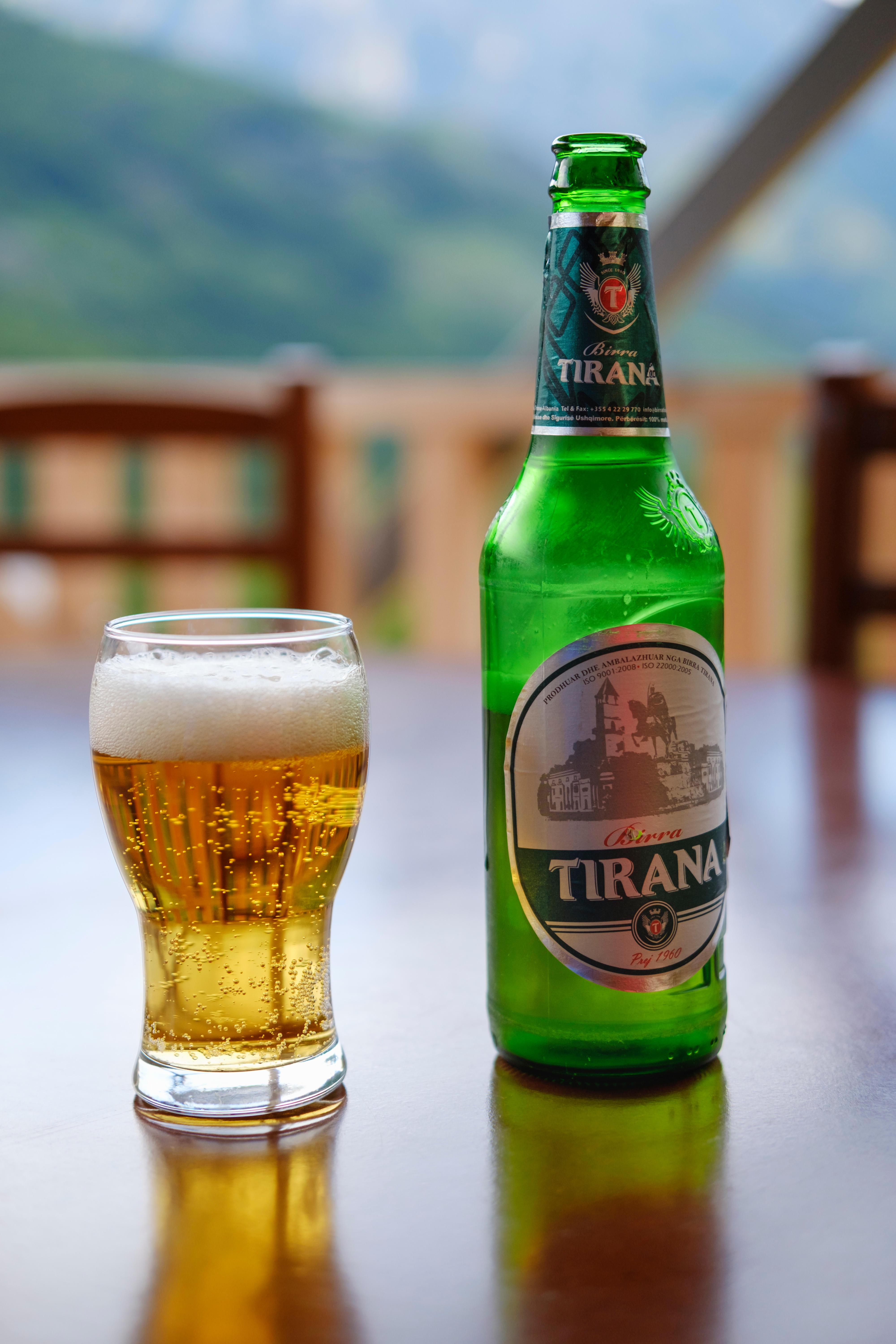 Beers can cost as little as £2 in Tirana