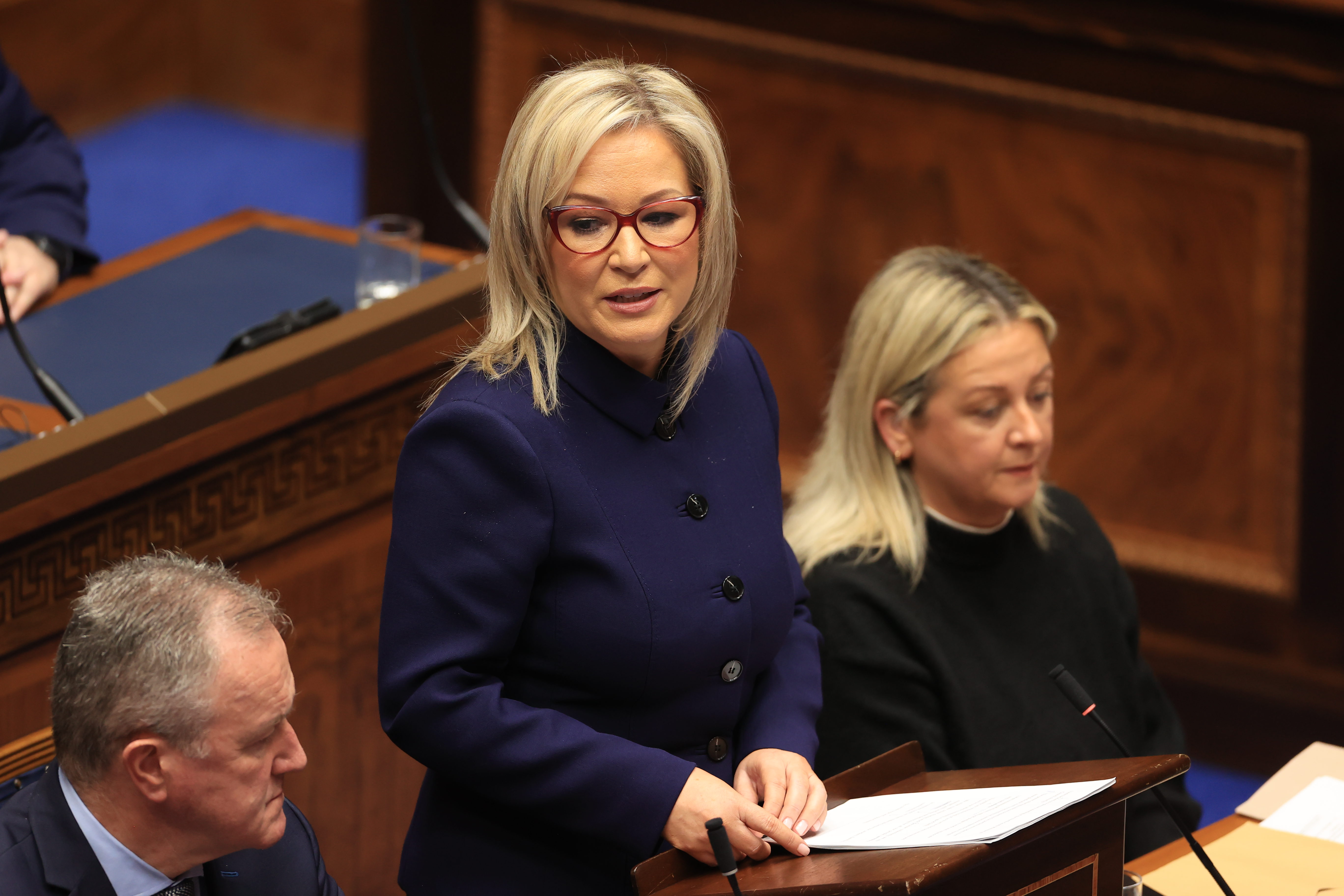Michelle O'Neill has been sworn in as First Minister of Northern Ireland