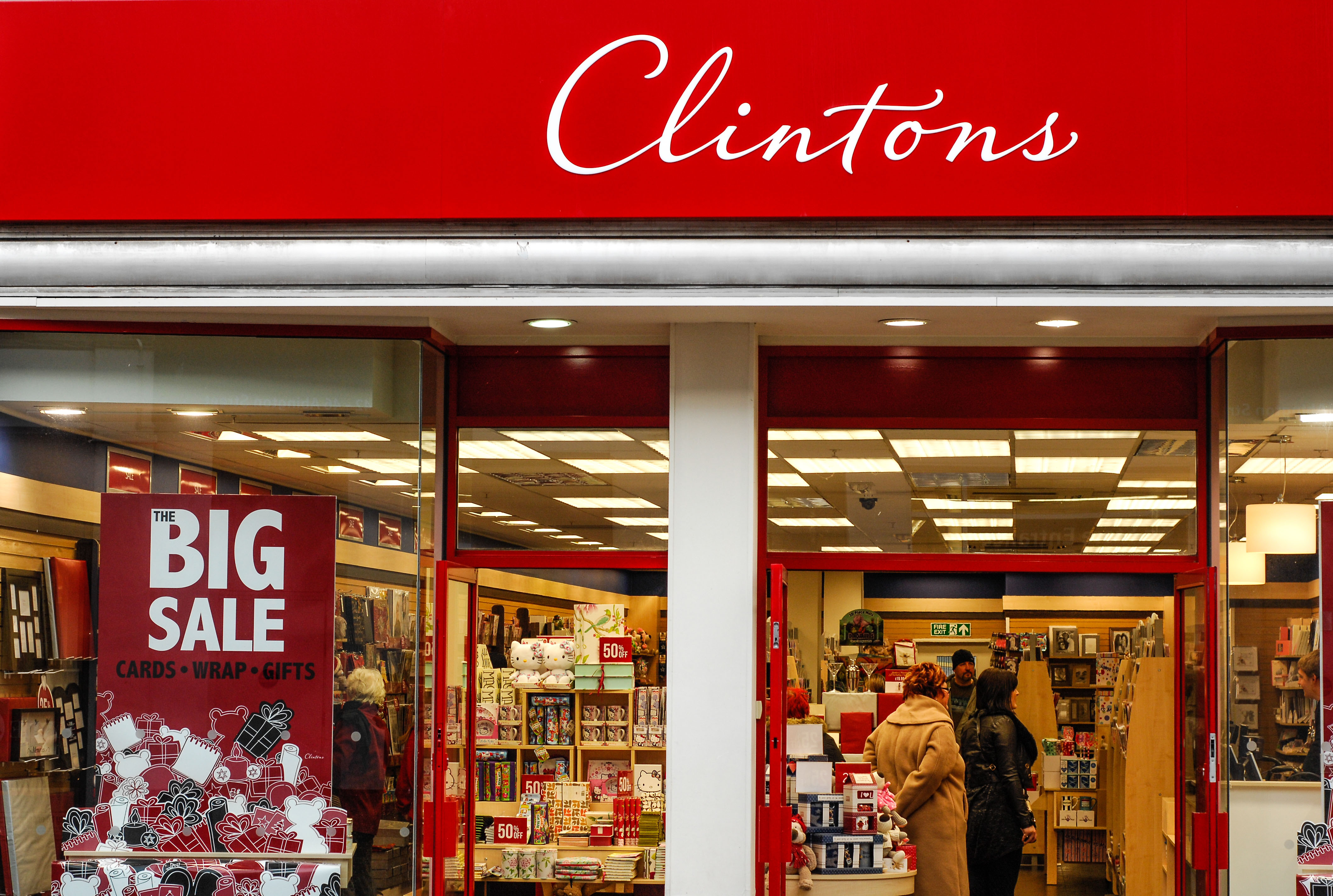 Clintons Cards is set to close its branch in Hinckley, Leciestershire, this month
