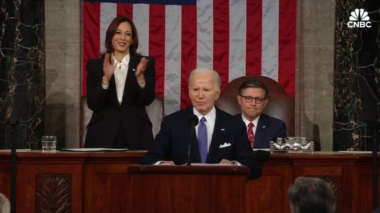 2024 State of the Union: Biden delivers fiery address and takes swipes at Trump