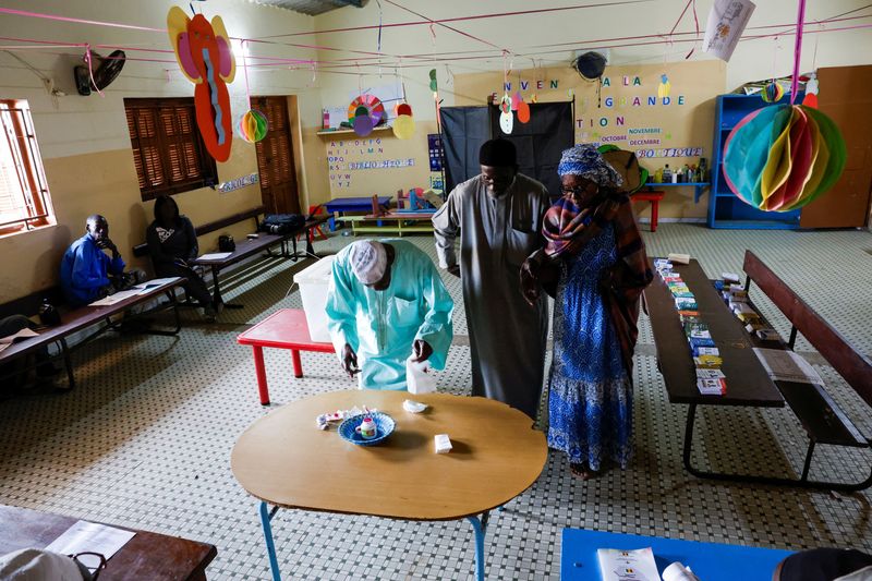 Senegal opposition candidate Faye leads initial presidential election tallies