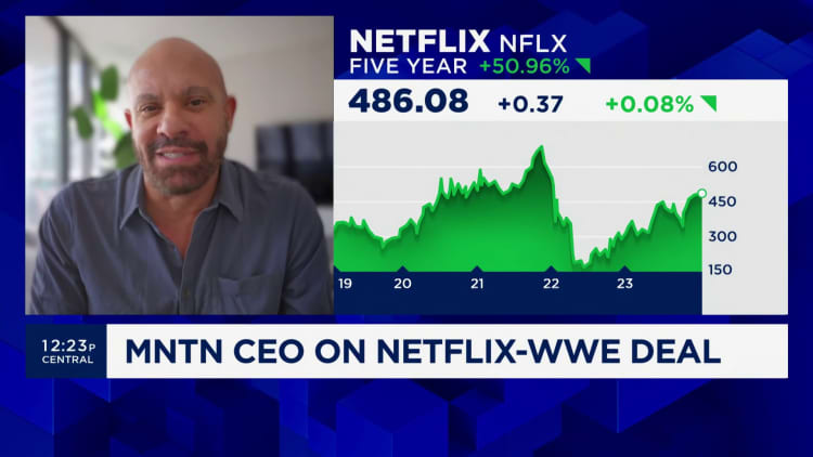 MNTN CEO Mark Douglas on Netflix-WWE deal