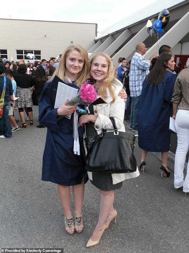 Chloe (left) and her mother Kimberly Cummings have both survived sepsis 18 times combined, with Chloe first being struck at age two