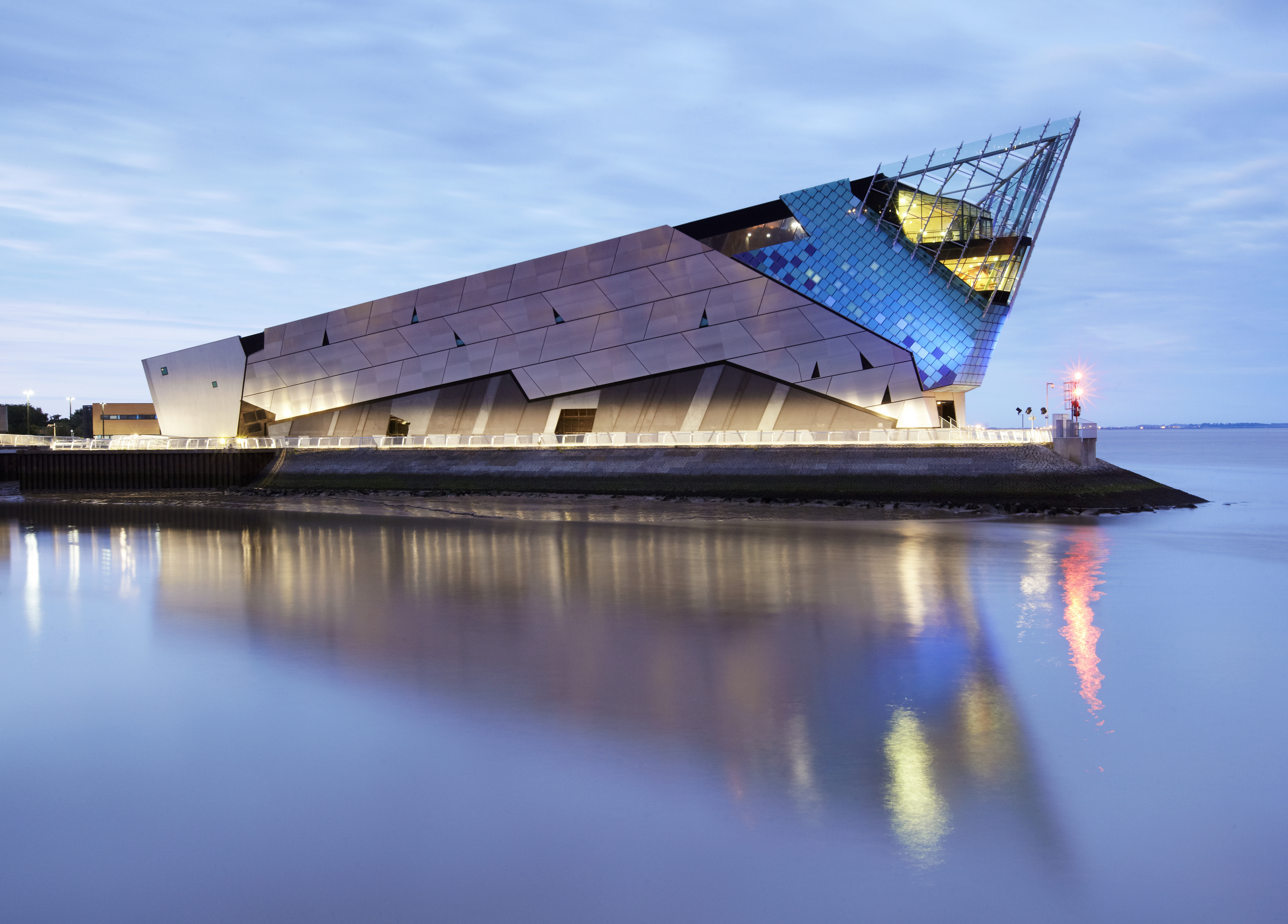 Hull is also home to The Deep, a giant aquarium