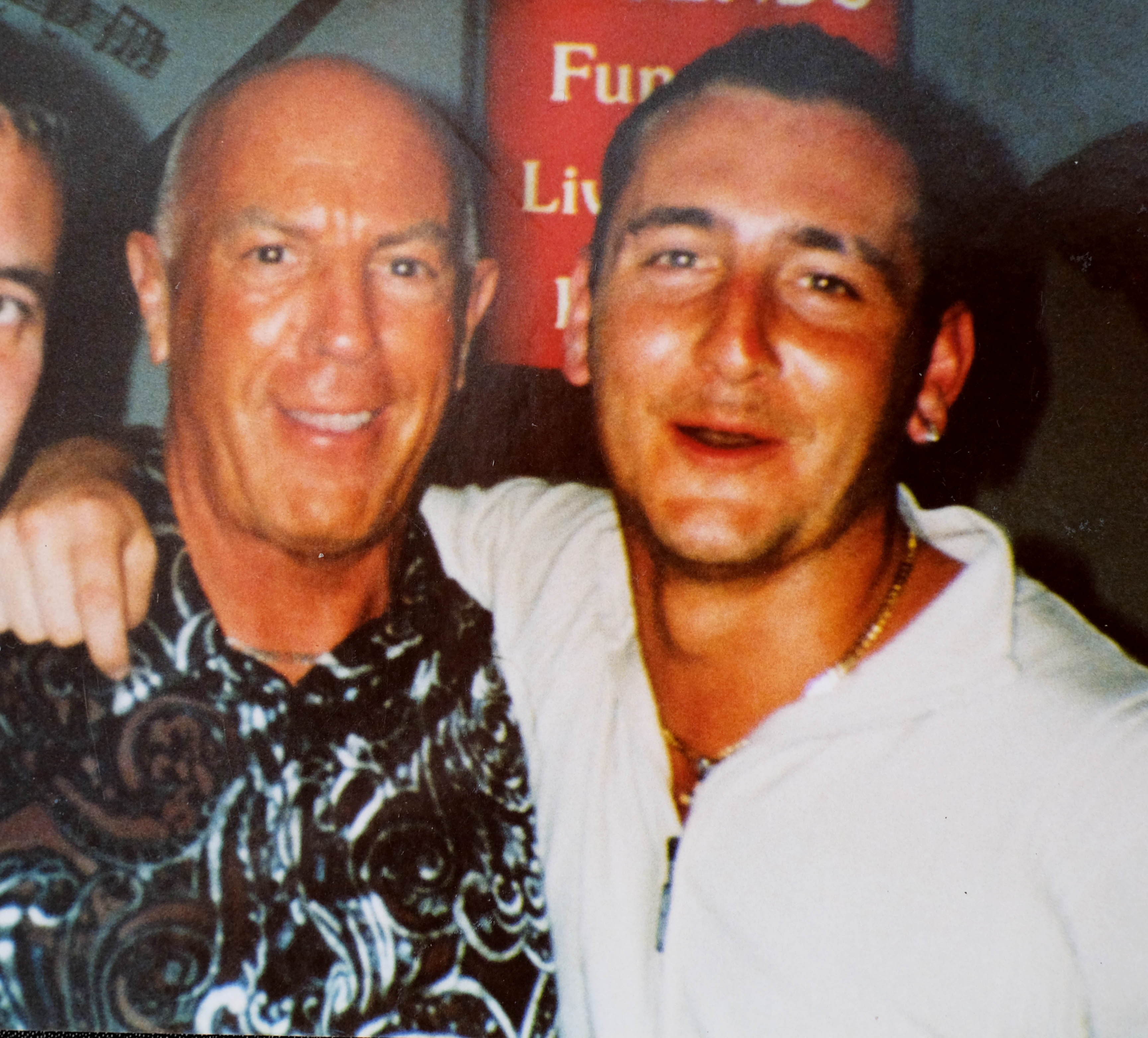 Highlights at the hotel have included meeting actor Will Mellor, above, at the resort in 1995