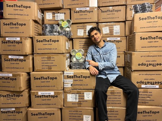 Rajan Bhojwani, 48, inventor of SeeTheTape