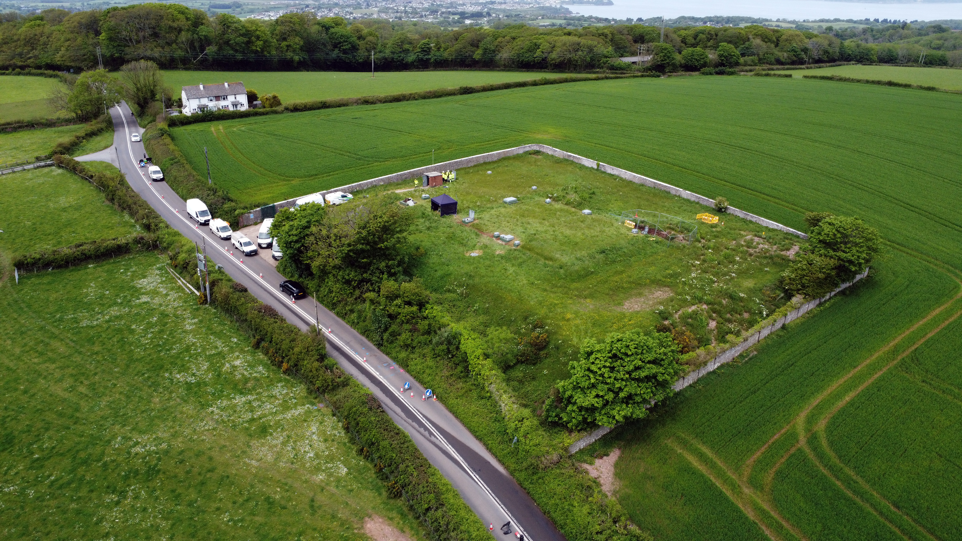 The possible source of the bug was a 'damaged air valve' in the Hilldean area of Brixham