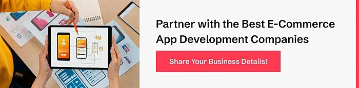 best E-commerce app development companies