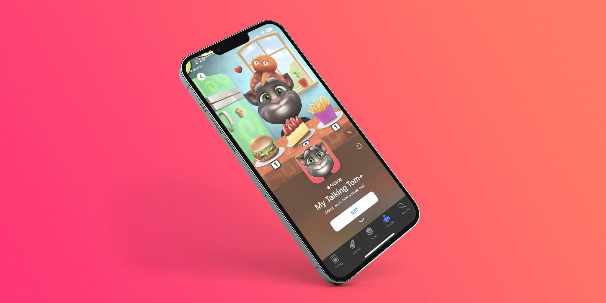 Apple Arcade Talking Tom