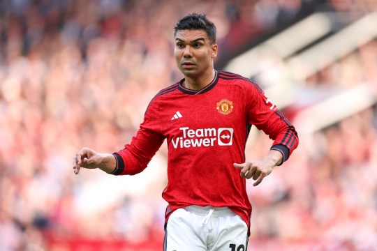 Manchester United midfielder Casemiro