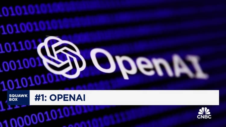 The 2024 CNBC Disruptor 50: OpenAI becomes first back-to-back No. 1 company