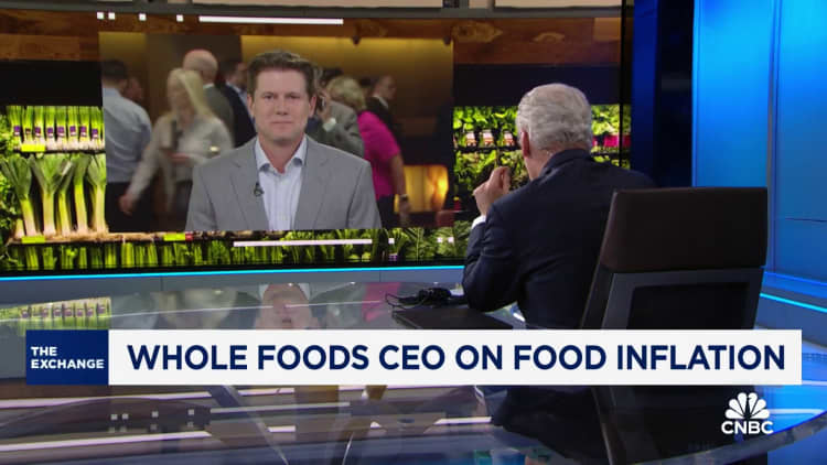 Whole Foods CEO Jason Buechel: Food inflation is 'still a real issue'