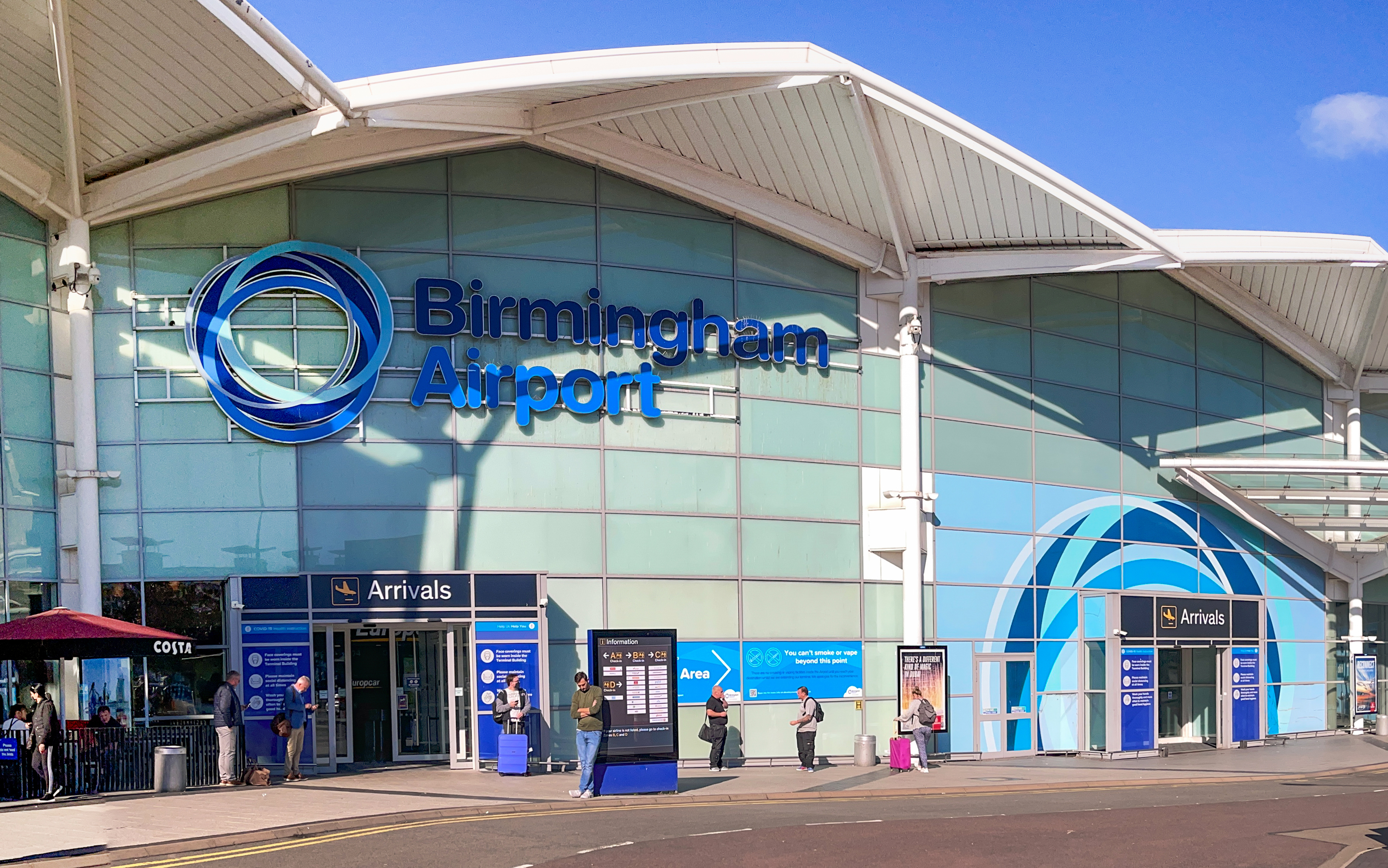 Birmingham Airport will make the major change in time for the summer holidays