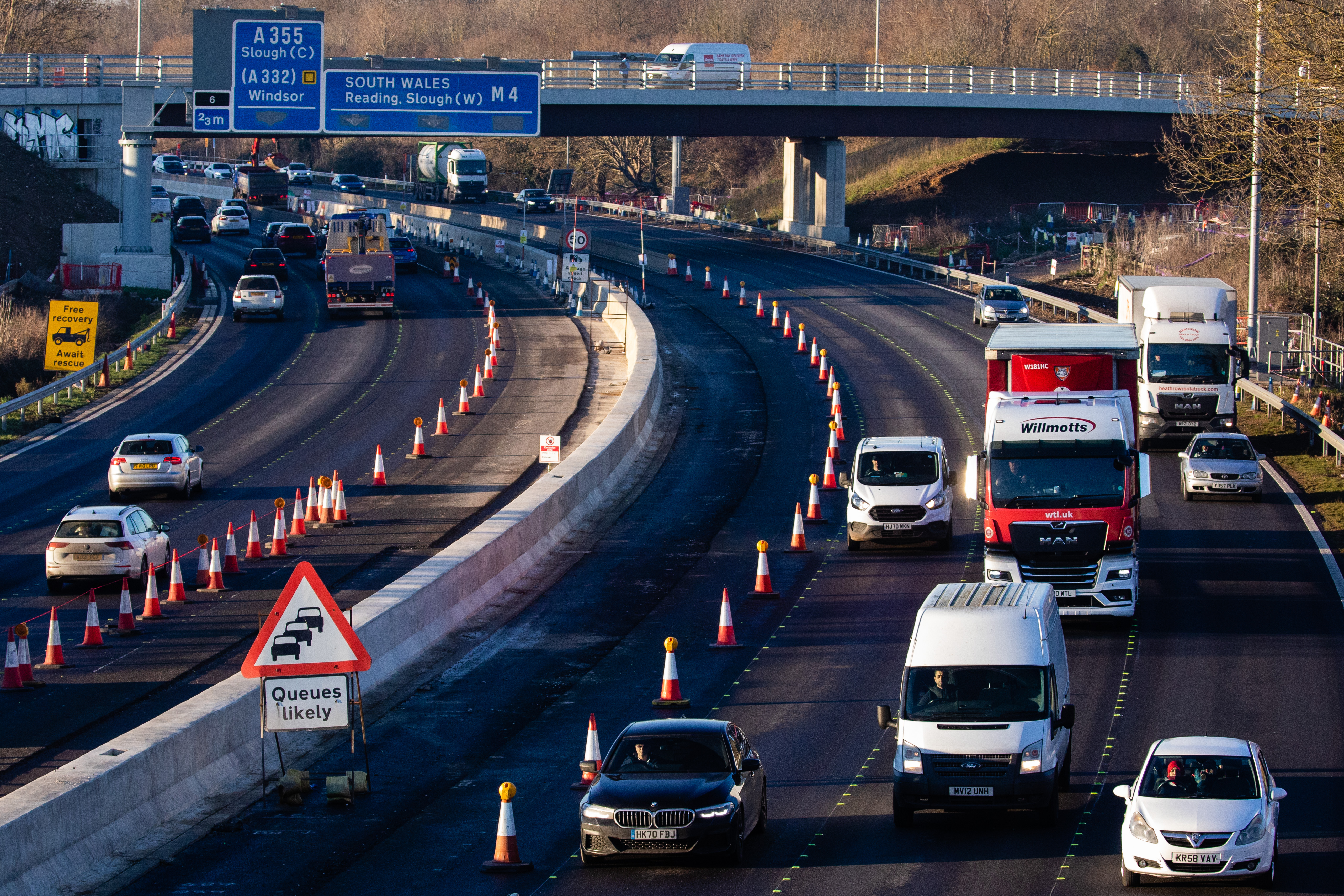 A stretch of the M4 will be closed this weekend