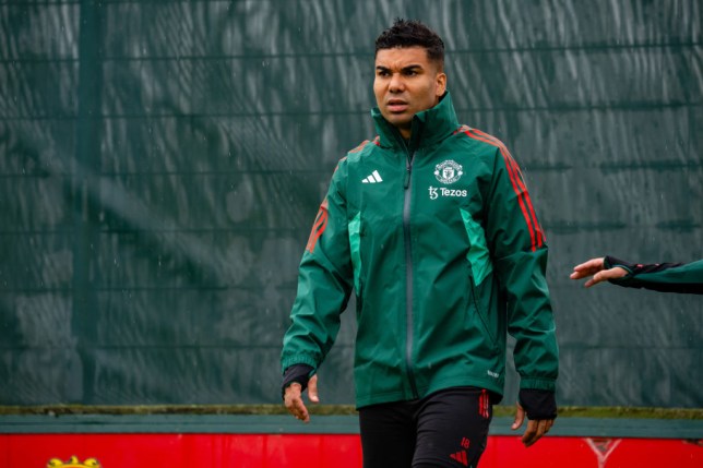 Manchester United midfielder Casemiro