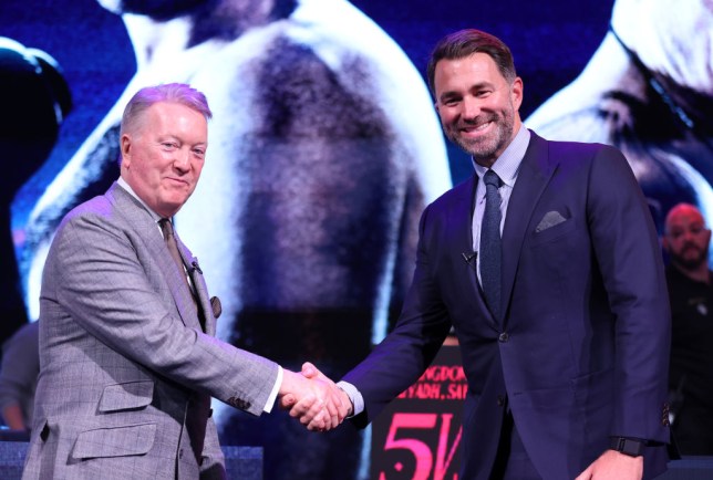 Frank Warren and Eddie Hearn