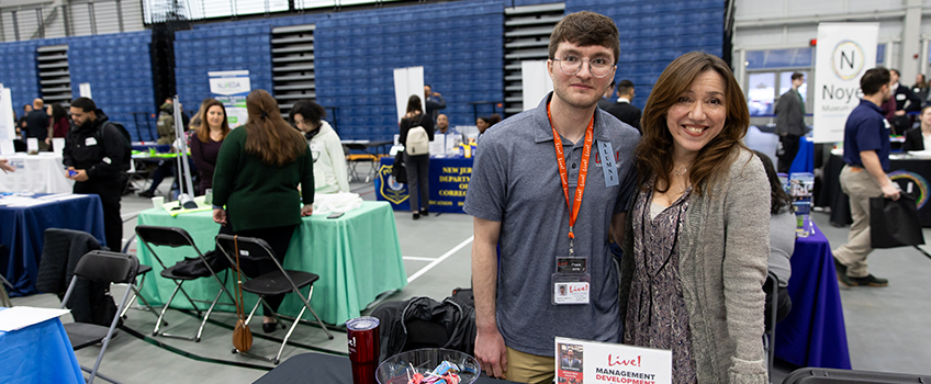 Live! Casino and Hotel was one of over 100 employers who came to campus to meet and recruit Stockton University students on Tuesday, March 5.