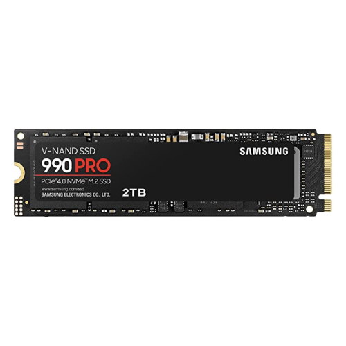 black samsung 990 pro 2tb nvme ssd without heatsink