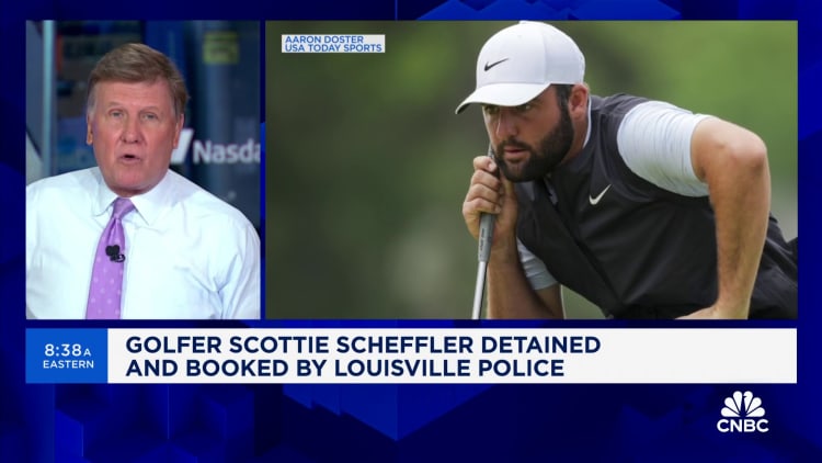 World’s top golfer Scottie Scheffler arrested by Louisville Metro police