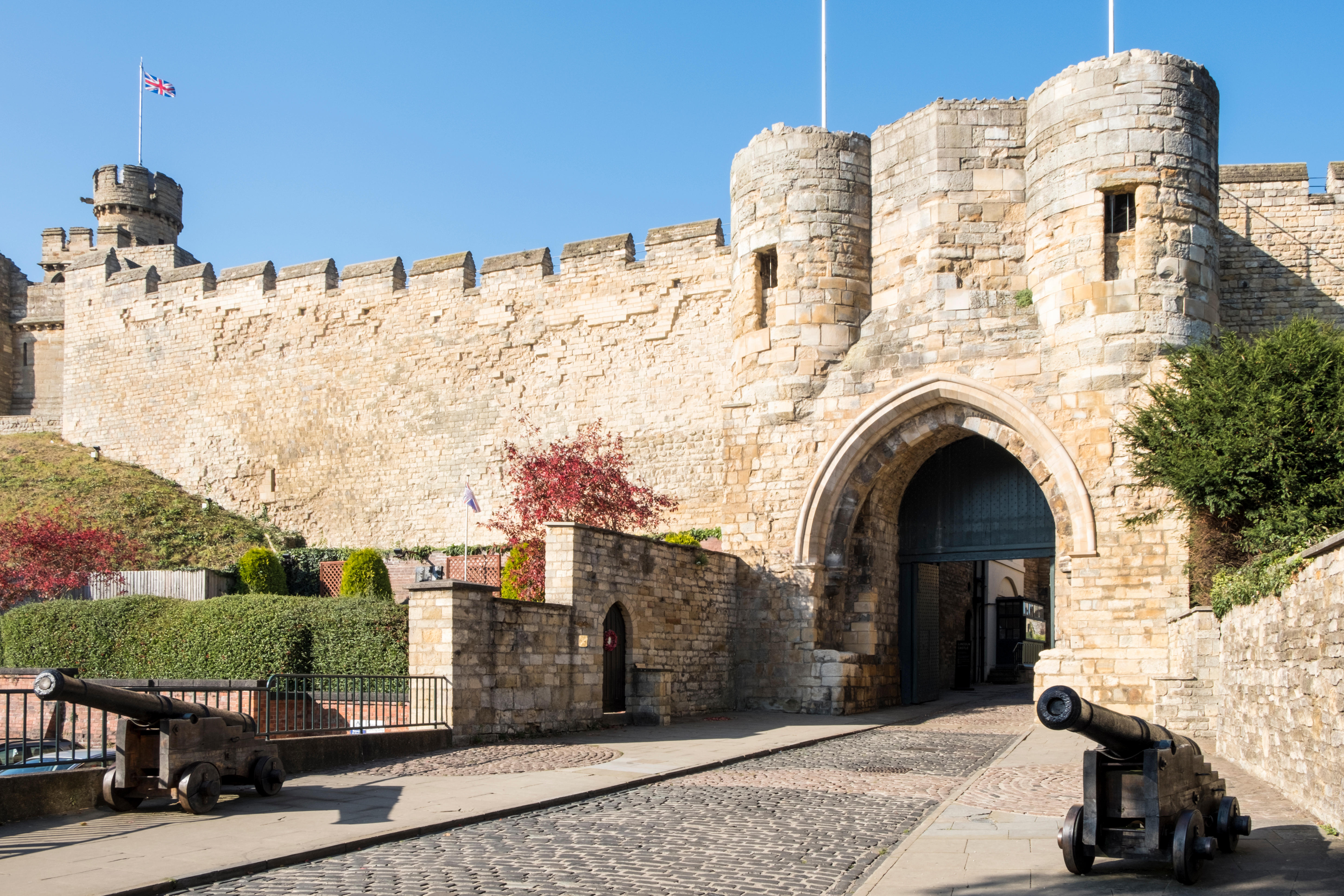 Lincoln Castle hosts special dog-friendly weekends throughout the year, so your four-legged friend can join you as you learn about the building's history