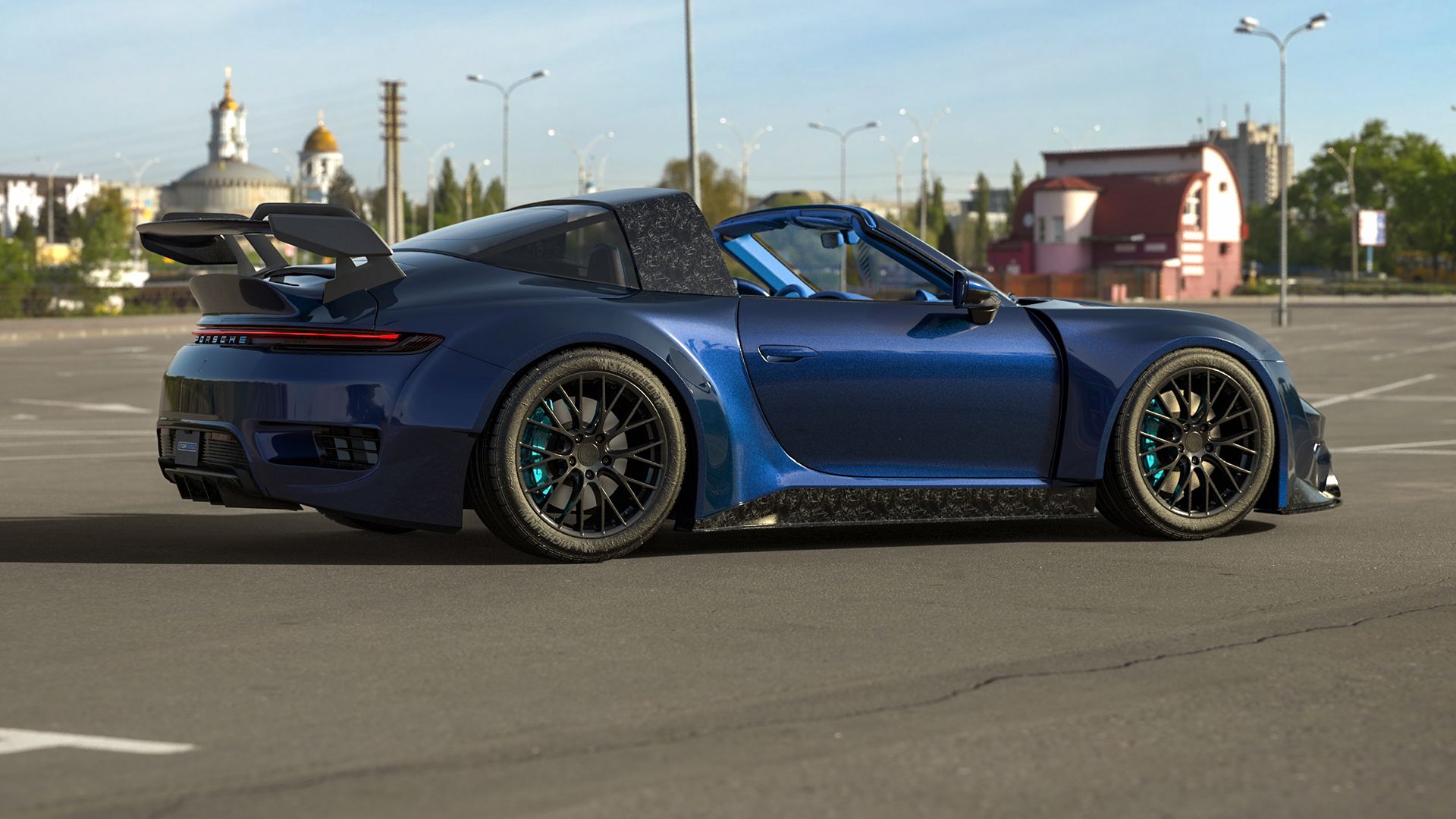 Porsche 911 E Rendering