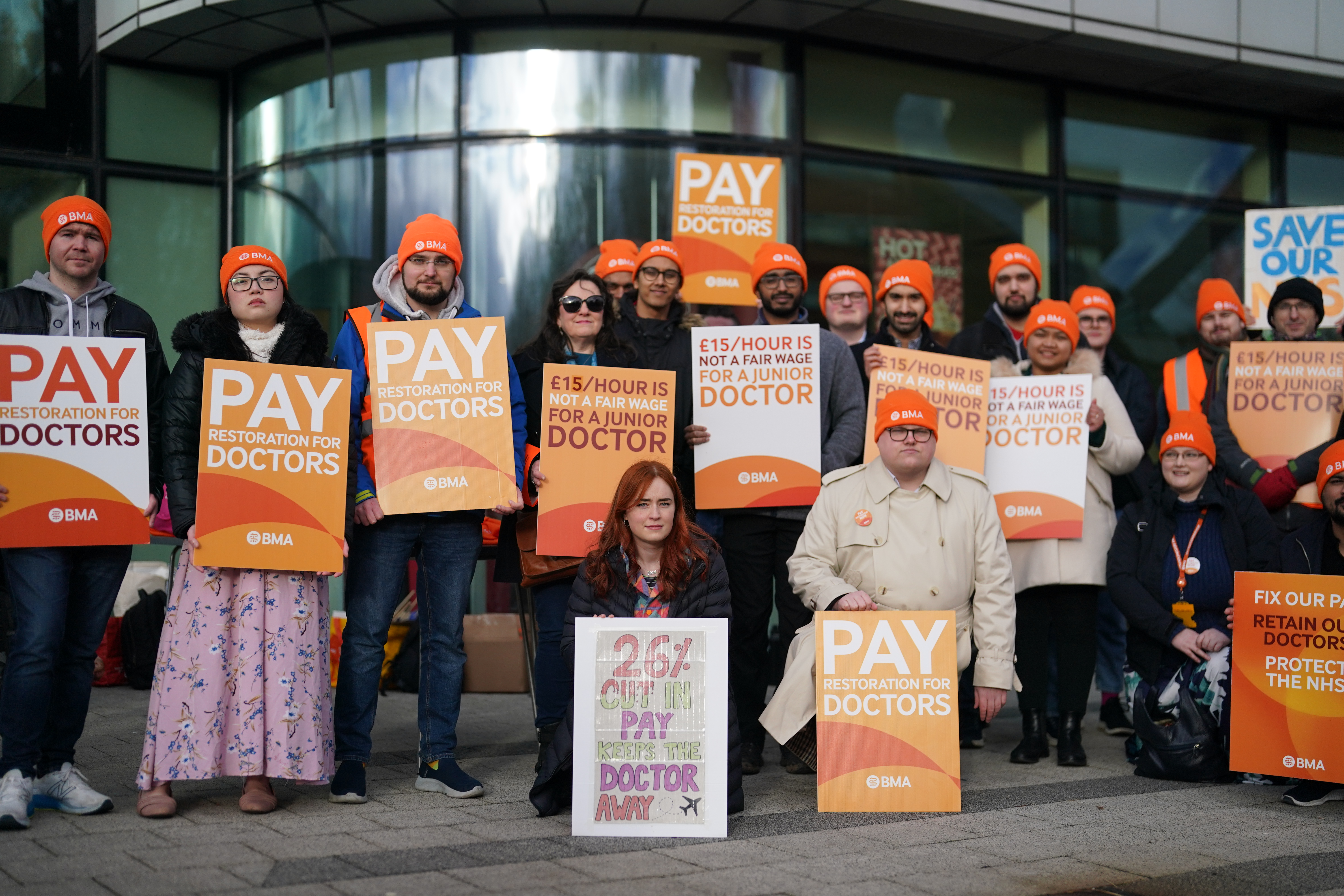 Junior doctors are planning a protest over pay in the lead-up to the General Election