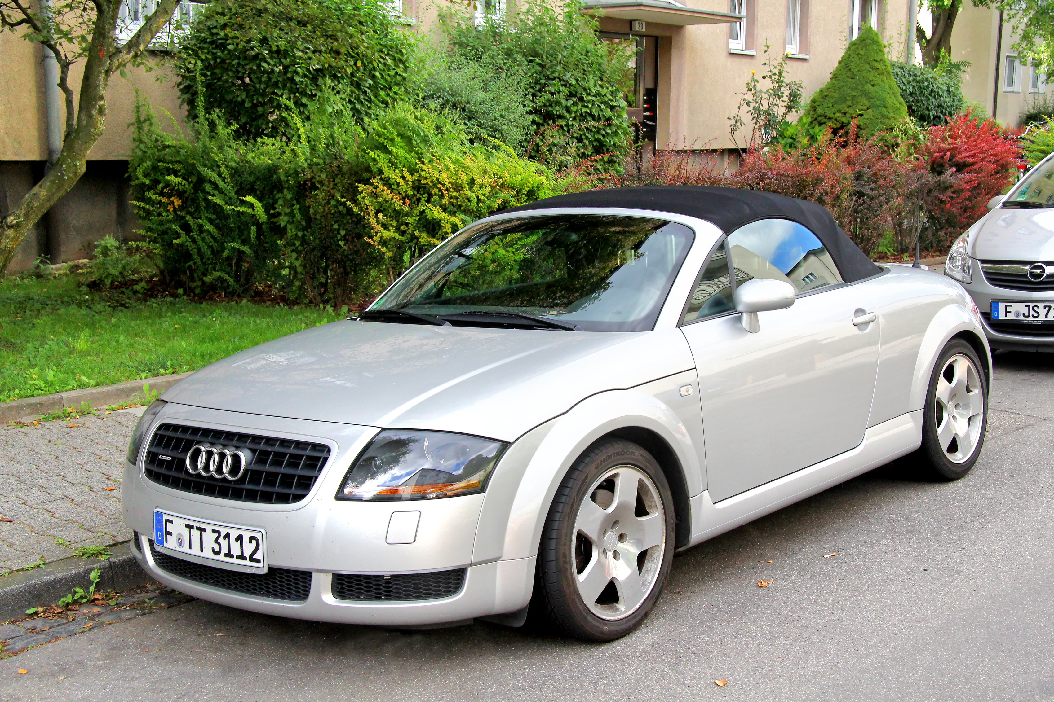 The Audi TT has a top speed of 155mph