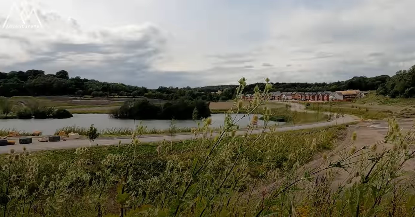 But the park has been demolished and most of the site lies vacant