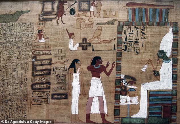 The 'Book of the Dead' is a modern term for a collection of magical spells that the Egyptians used to help them get into the afterlife